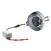 Spot LED 3x1W Rotund Mobil Argintiu 220V